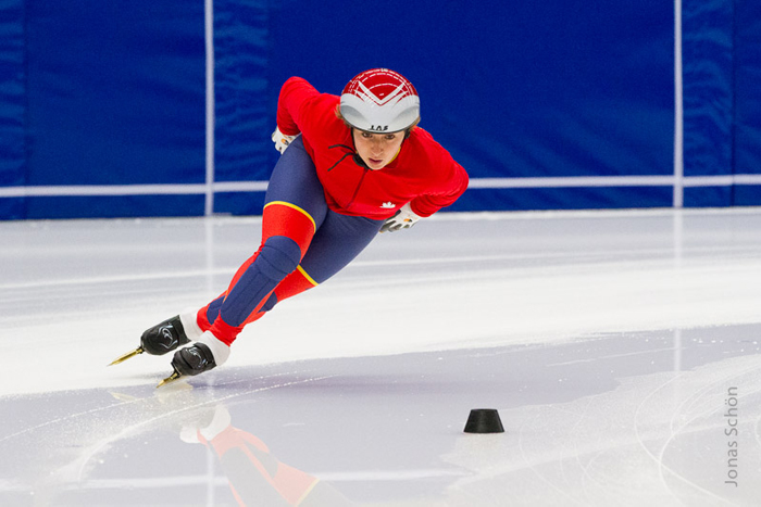 Presencia Navarra en el Campeonato de Europa de Short Track